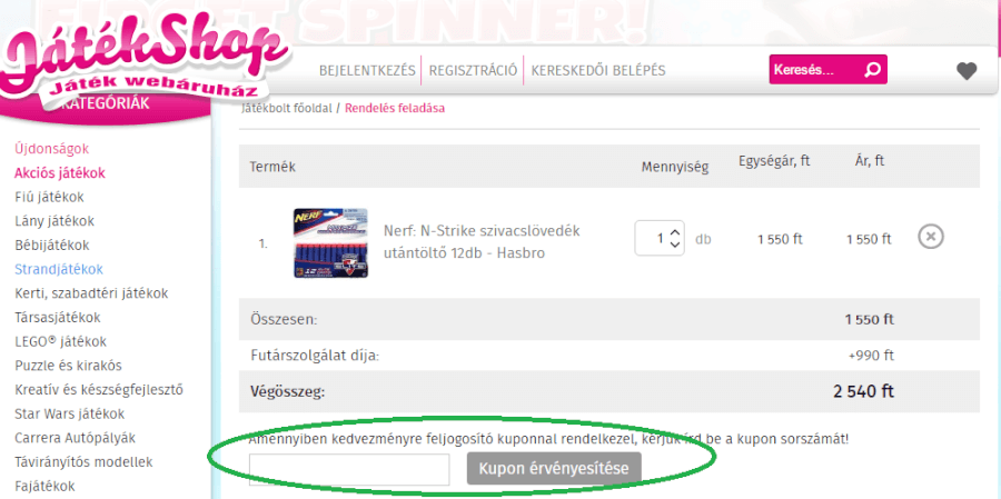 kuponkod jatekshop kuponkod