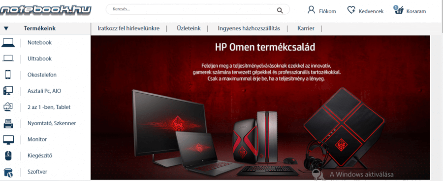 fooldal notebook fooldal