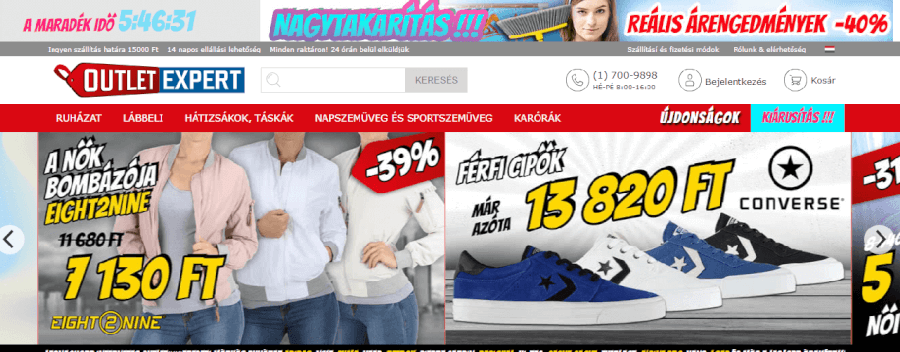 fooldal outletexpert fooldal