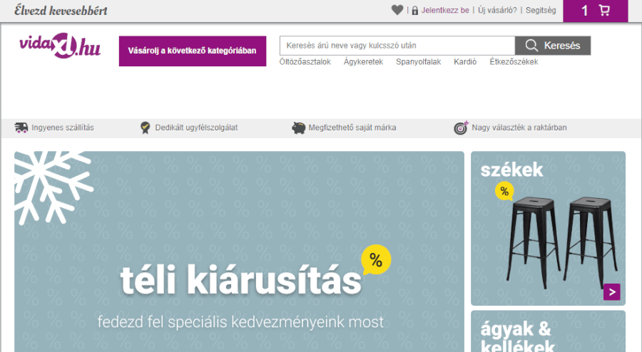 fooldal vidaxl fooldal