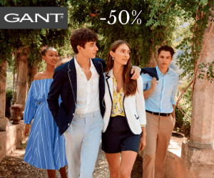 Gant ruházat -50%-ig