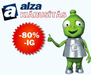 Alza kedvezmények -80%-ig