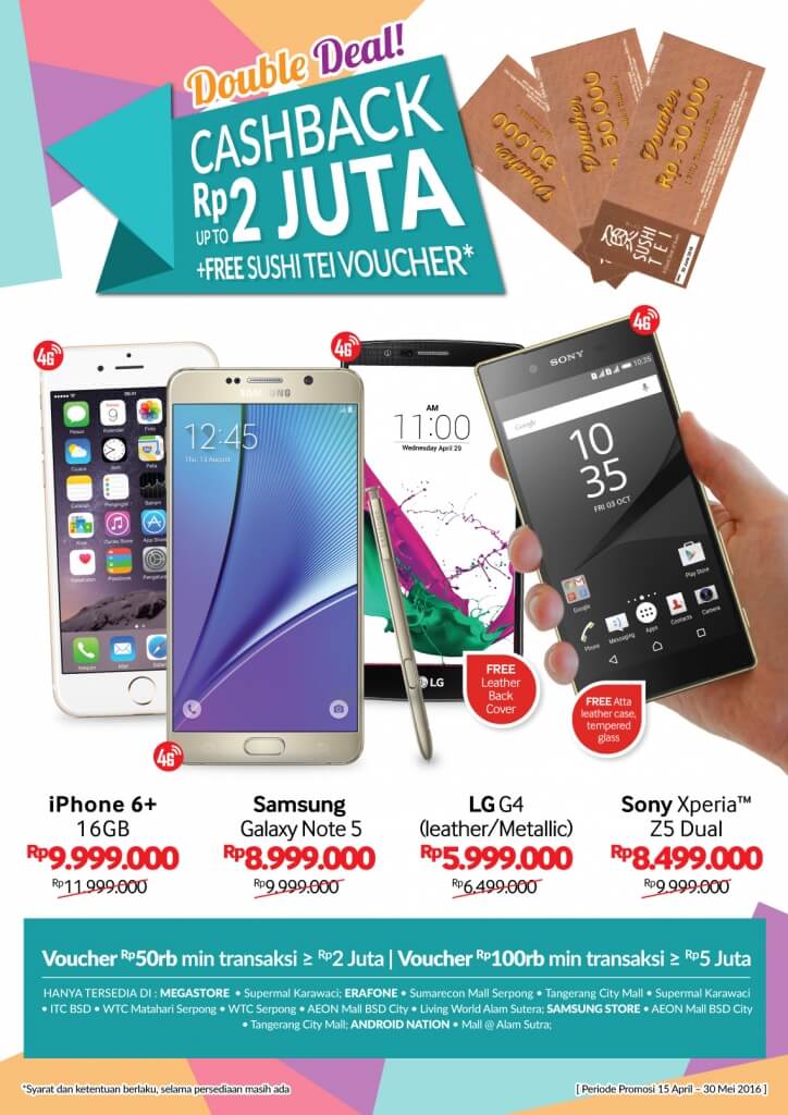 bermacam-macam penawaran promosi Erafone