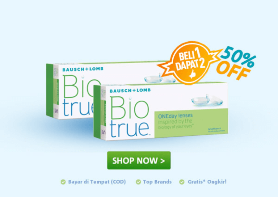 Lensza.co.id - Bausch Lomb Bio True Lensza.co.id - Bausch Lomb Bio True