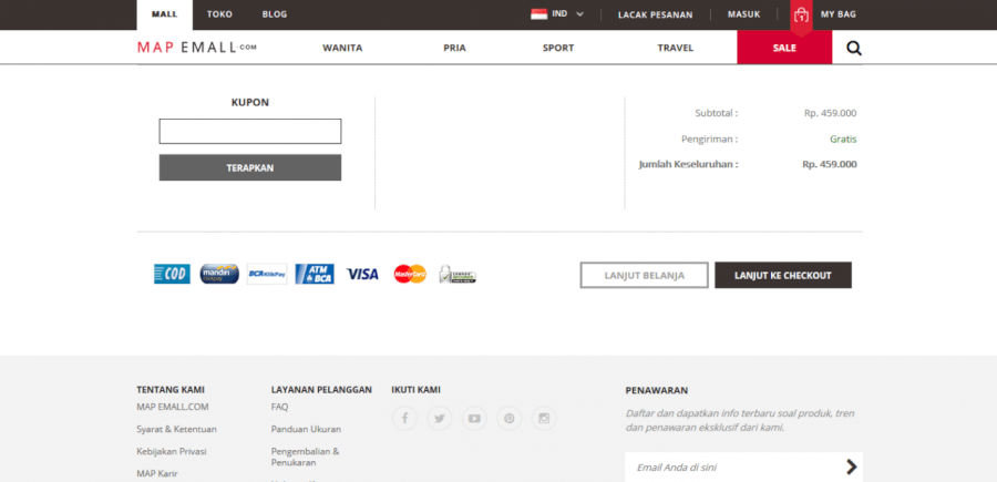 Cara Memakai Kode Diskon MAP eMall