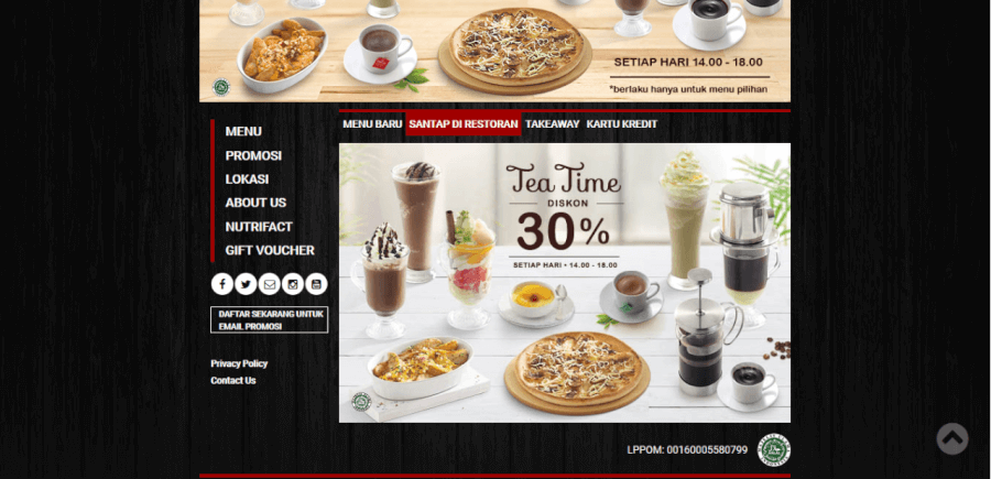 Diskon Makanan Pizza Hut