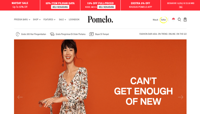 Toko Online Pomelo Fashion Indonesia