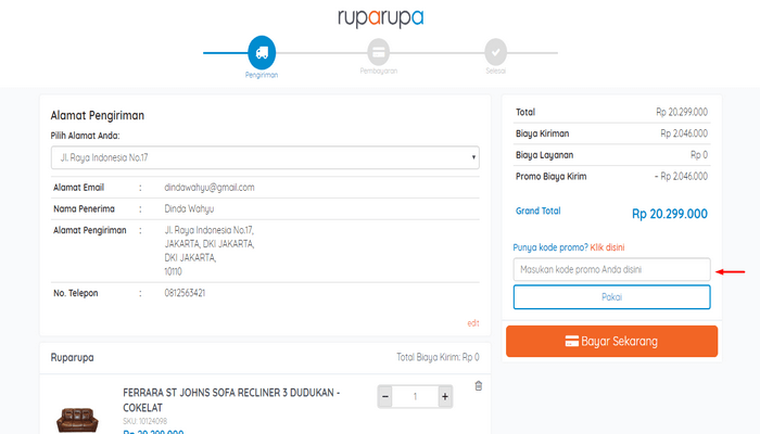 Gunakan kode promo Ruparupa dari Picodi