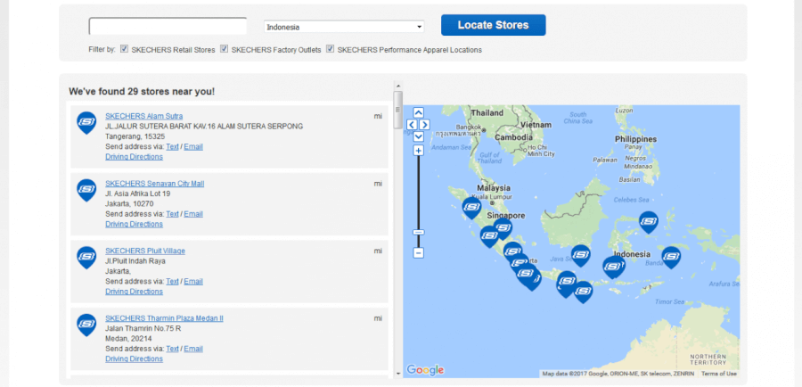 Tempat Beli Sepatu Skechers