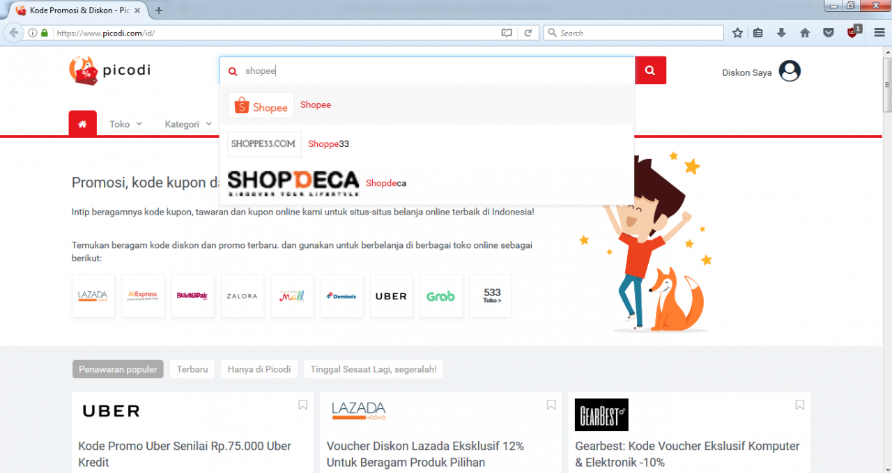 Kode Shopee | 20KRp | Januari 2018 | Dapatkan! - Picodi