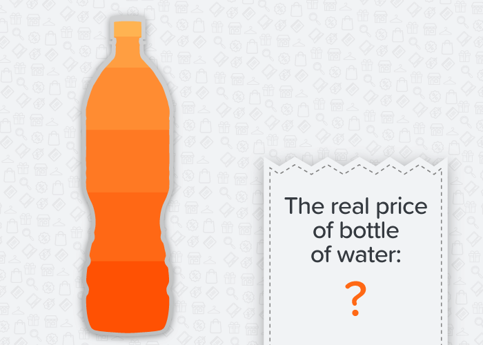 What do you really pay for when buying bottled water?