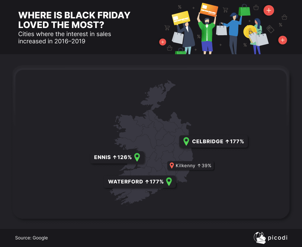 WHERE IS BLACK FRIDAY LOVED THE MOST?