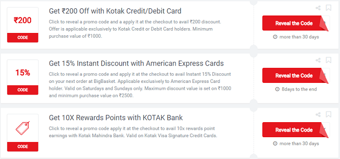 BigBasket Voucher Codes Cyber Monday 2022 | 50% | Check!