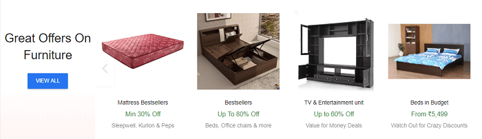 Get yourself new furniture