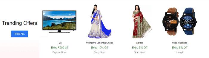 Trending items at the store