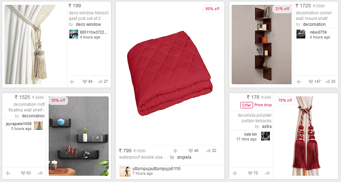 Home decor items at great prices