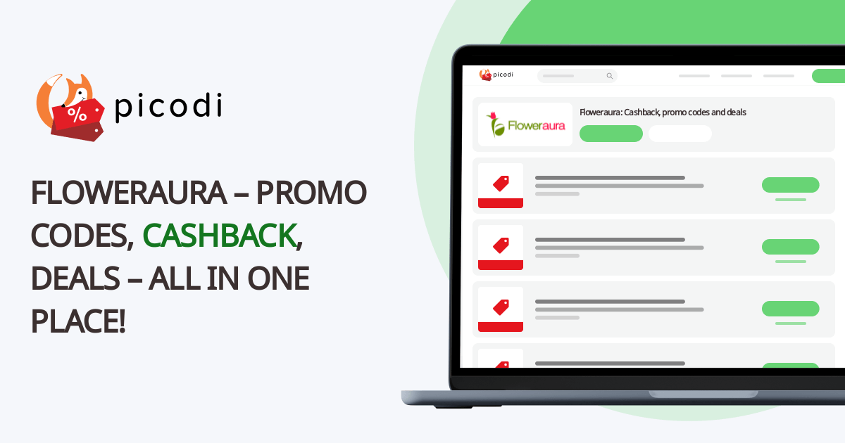 Floweraura coupon code May 2024 Picodi India
