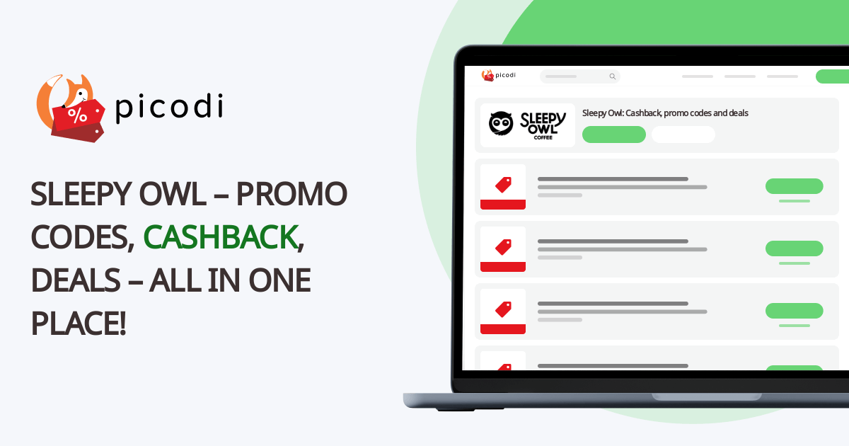 Sleepy Owl coupon code September 2024 Picodi India