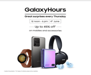 Up To 45% Off Samsung Smartphones