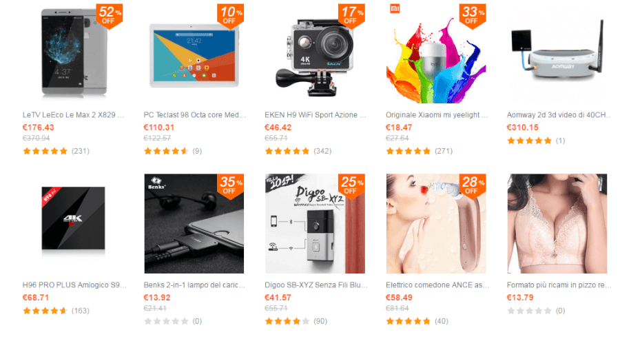 shopping online su banggood