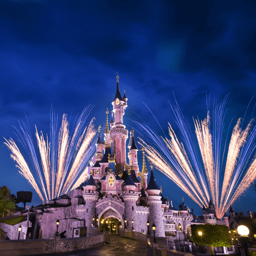 disneyland fuochi d'artificio