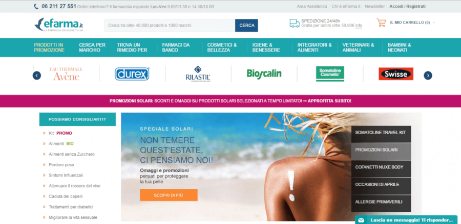 pagina ufficiale efarma