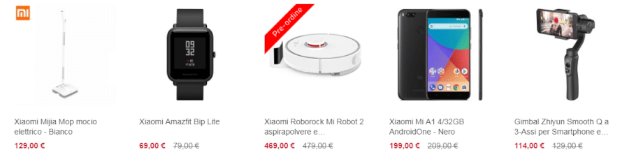 esempi di offerte