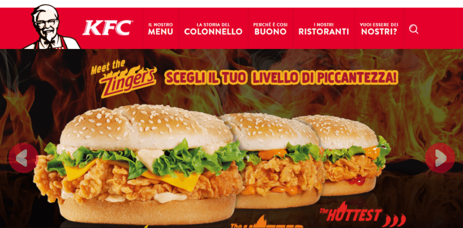 homepage kfc