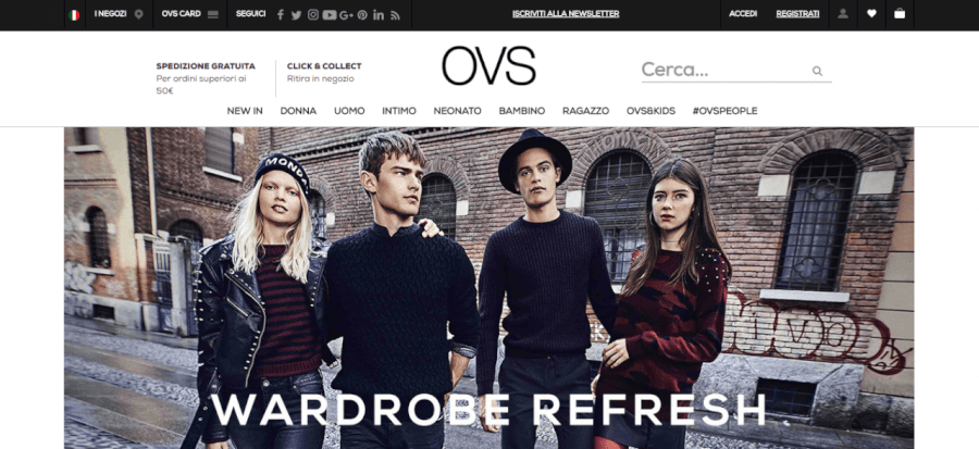homepage