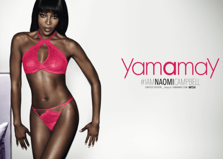 naomi campbell yamamay