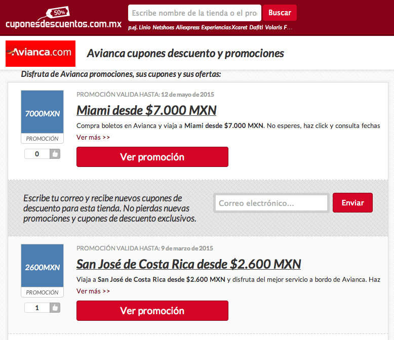 promociones avianca
