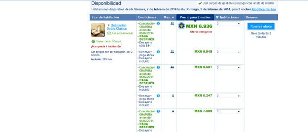 descuentos booking