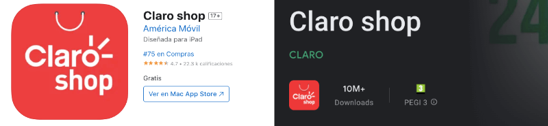 App de Claro Shop