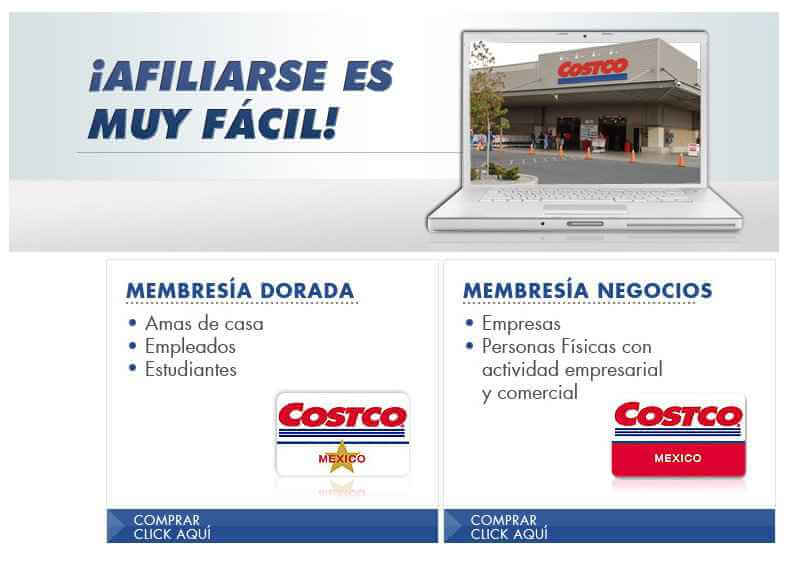membresias Costco tipos de membresías Costco