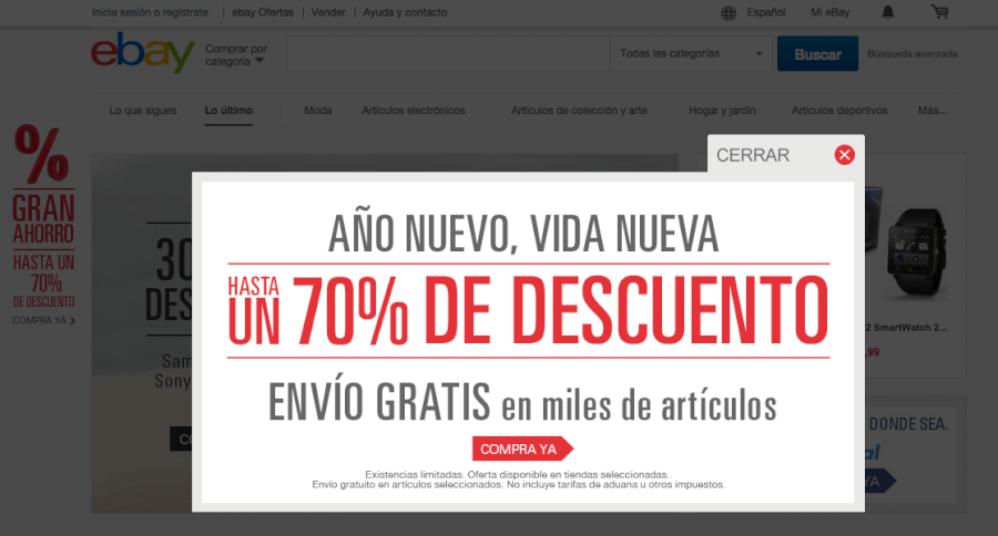 productos y rebajas eBay eBay te ofrece muchos descuentos en la apmlia gama de sus productos