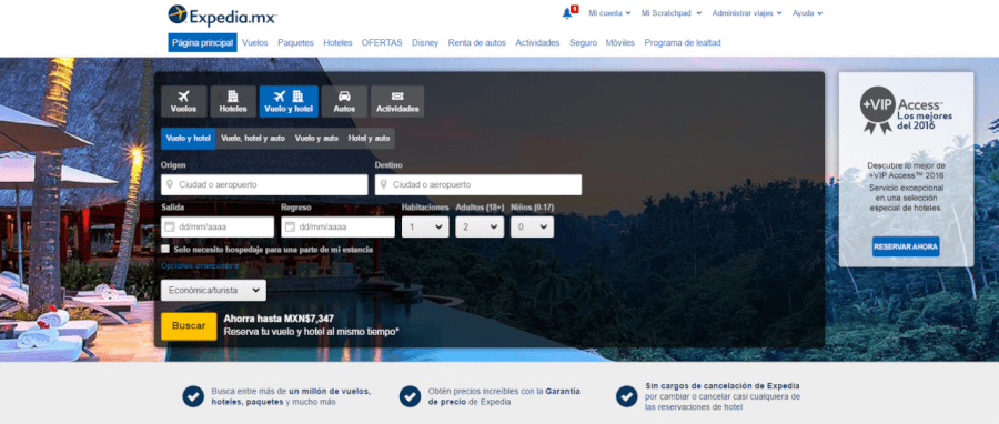 oferta Expedia