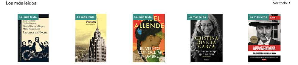 Los libros más leídos que se pueden comprar en Gandhi