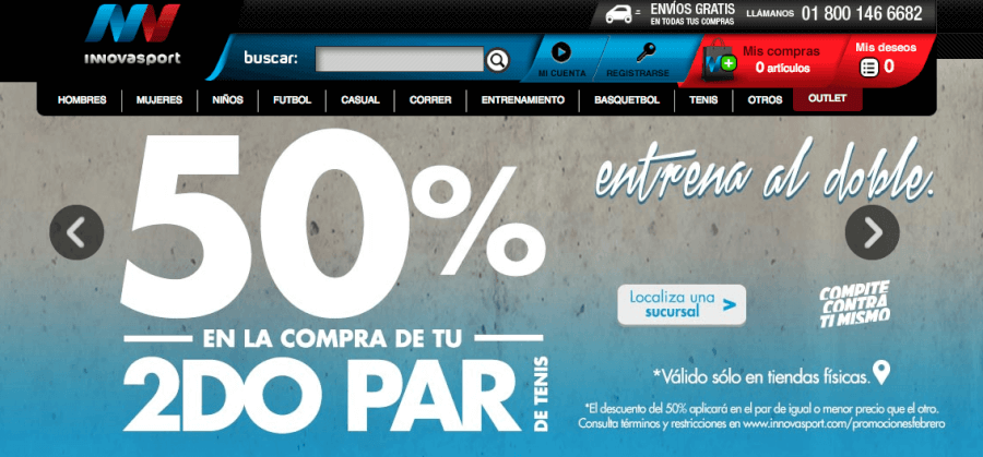 Tienda Innovasport Oferta de productos de buena calidad y bajos precios - Innovasport.