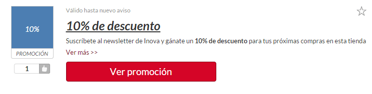 cupón Inova