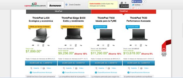 códigos descuento lenovo