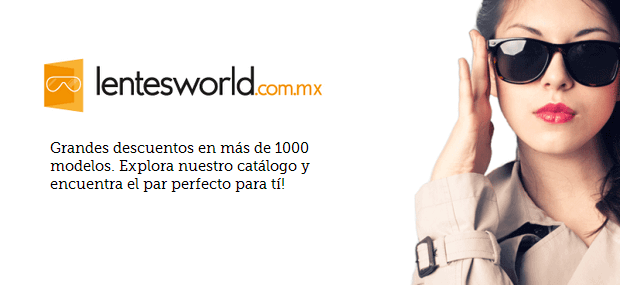 logotipo lentesworld