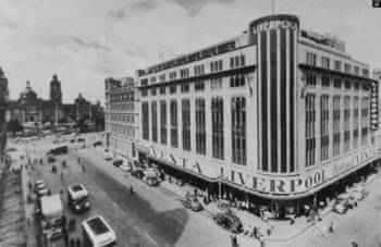 Tienda Liverpool en México D.F. La primera tienda grande de Liverpool