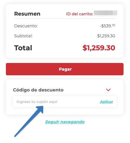 Dónde ingresar el cupón Office Depot en la página web