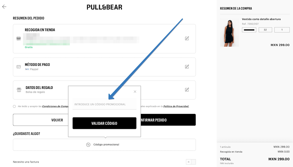 Codigo descuento Pull & Bear ¡Mira! Agosto 2023 Picodi México