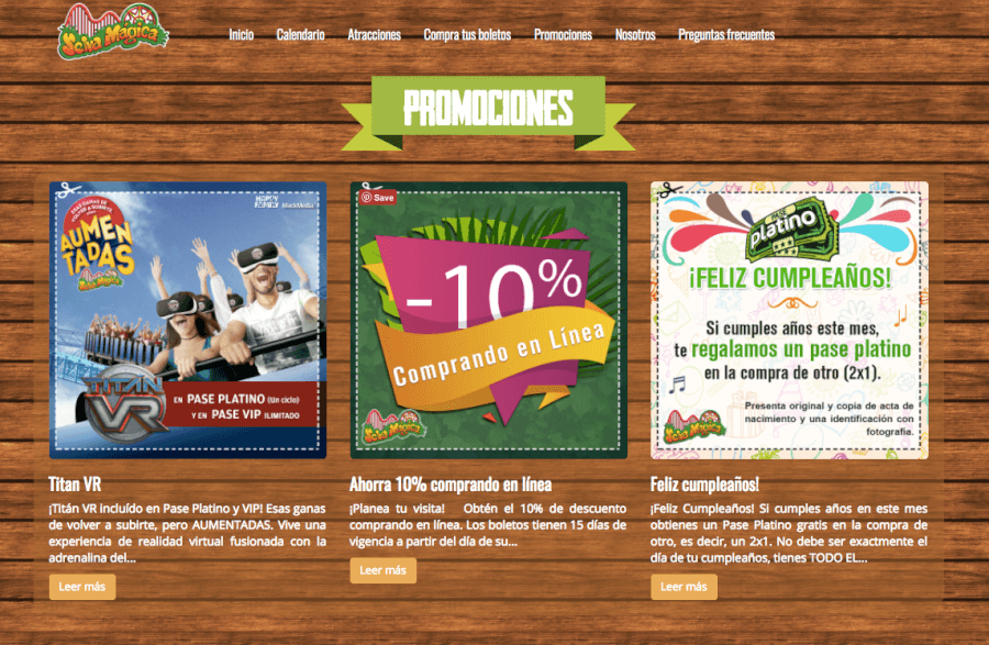 promociones selva magica