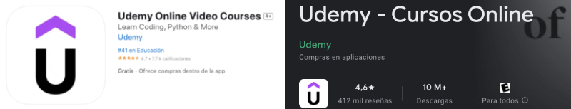 App de Udemy