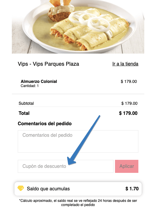 Cómo aplicar el código Vips en la página web