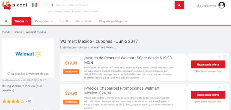 promociones walmart