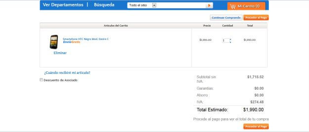 Carrito y cupones en Walmart Carrito Walmart. Aquí puedes añadir cupón o promoción Walmart.