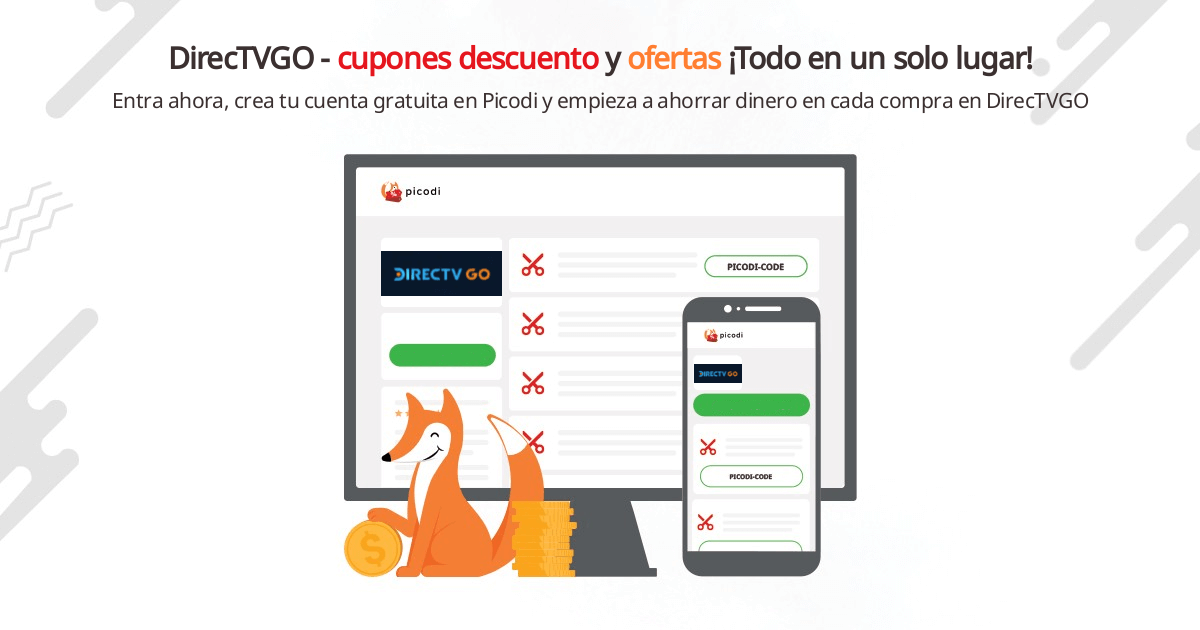 Codigo descuento DirecTVGO Enero 2024 Picodi México